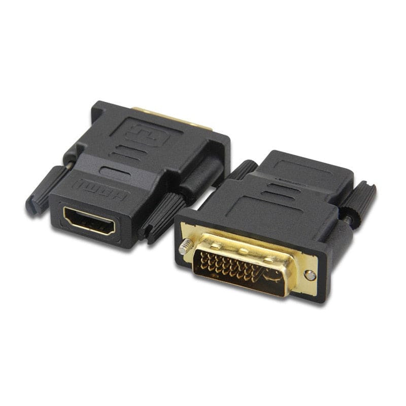 Adaptateur Bidirectionnel DVI D 24+1 Mâle vers HDMI Femelle