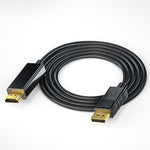 Adaptateur DisplayPort vers HDMI 4K 1,8m - Vignette | Cibertek