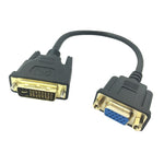 Adaptateur DVI 24+5 Male vers VGA Femelle