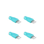 Adaptateur PS/2 Femelle vers USB pour clavier - Vignette | Cibertek