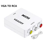 Adaptateur RCA(AV) vers VGA - Vignette | Cibertek