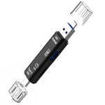 Adaptateur USB 5 en 1 - Vignette | Cibertek