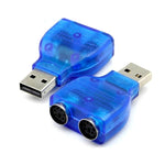 Adaptateur USB vers PS/2 double