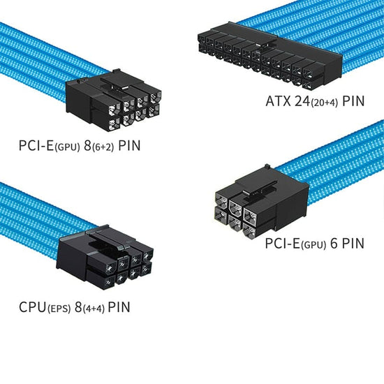 Câble alimentation pc kit (ATX CPU PCI-E)