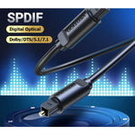 Câble audio optique Coaxial