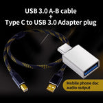 Câble audio USB type B