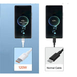 Câble charge rapide USB C 120W 10A