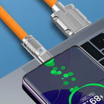 Câble charge rapide USB C rotatif 120W 7A