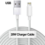 Câble charge rapide USB vers iPhone - Vignette | Cibertek