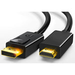 Câble DisplayPort vers HDMI 4K - Vignette | Cibertek