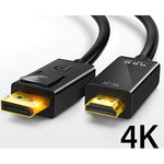 Câble DisplayPort vers HDMI 4K
