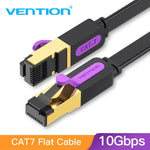 Câble Ethernet plat Cat7 RJ45