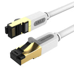Câble Ethernet plat Cat7 RJ45 - Vignette | Cibertek