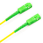 Câble fibre optique 10m FTTH SC/SC-APC-SM - Vignette | Cibertek