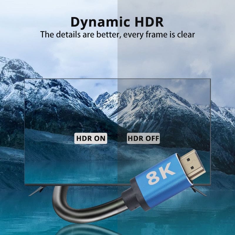 Câble HDMI 2.0 4k HDTV