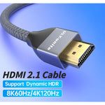 Câble HDMI 2.1 1m - Vignette | Cibertek