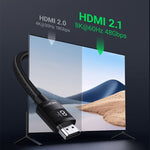 Câble HDMI 2.1 50cm - Vignette | Cibertek