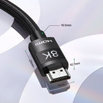 Câble HDMI 2.1 5m 8K/60Hz - Vignette | Cibertek