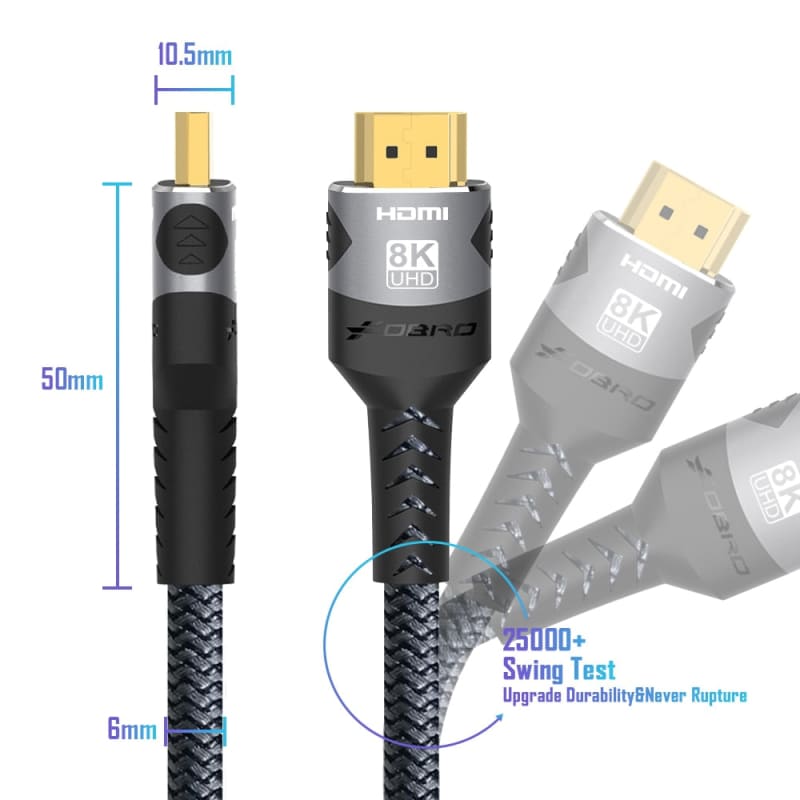 Câble HDMI 2.1 top qualité