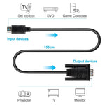 Câble HDMI vers VGA 1,5m - Vignette | Cibertek