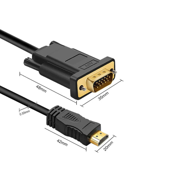 Câble HDMI vers VGA 10m
