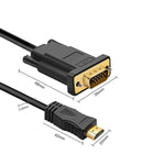 Câble HDMI vers VGA 10m - Vignette | Cibertek