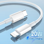 Câble pour iPhone USB C 20W - Vignette | Cibertek