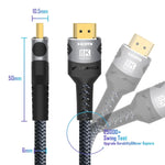Câble pour ps5 HDMI 2.0 - Vignette | Cibertek