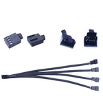 Câble PWM ventilateur x1 x2 x3 x4 - Vignette | Cibertek