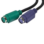 Câble USB 2 en 1 PS/2 clavier/souris - Vignette | Cibertek