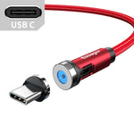 Câble USB C magnétique charge rapide - Vignette | Cibertek