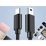 Câble USB C vers Mini USB charge rapide