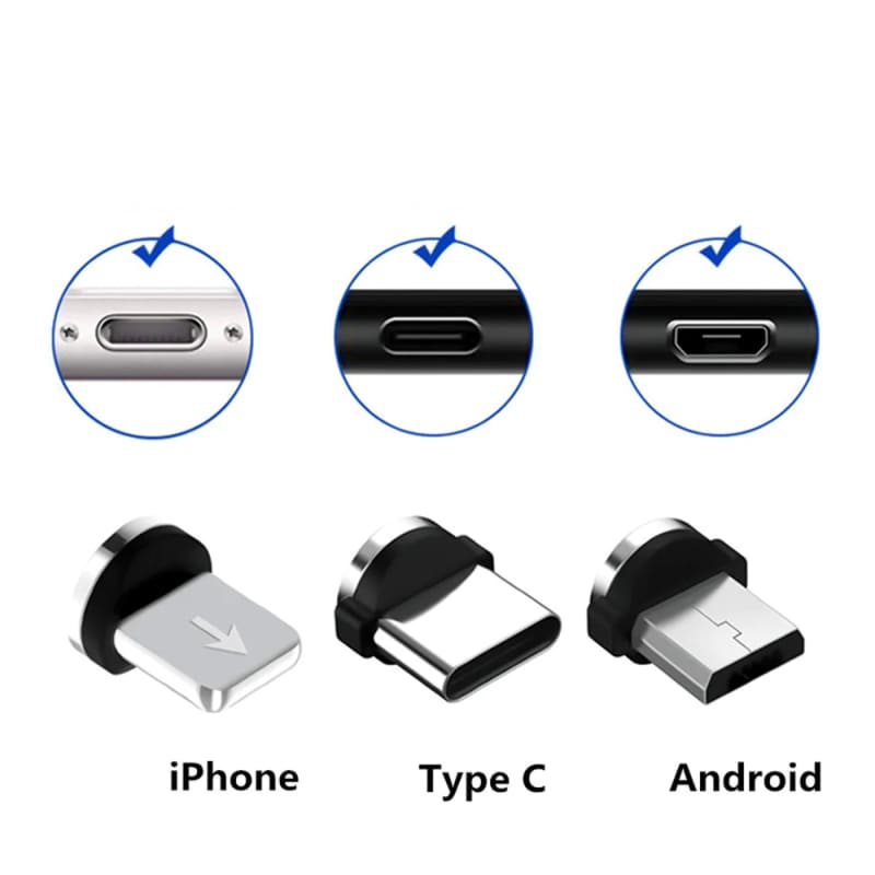 Câble USB magnétique pour mobile