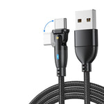 Câble USB rotatif 360° - Vignette | Cibertek