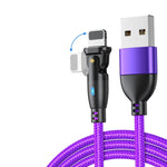 Câble USB rotatif 360° - Vignette | Cibertek