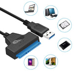 Câble USB vers SATA 3 pour SSD et HDD - Vignette | Cibertek