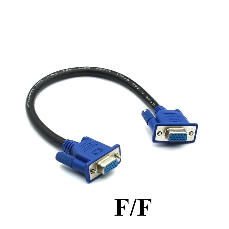 Câble VGA mâle et femelle