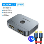 HUB HDMI Switch 8K Bidirectionnel 2.1