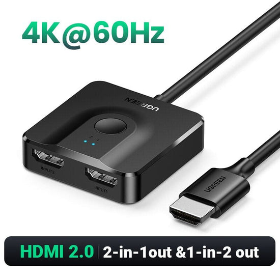 Switch HDMI 4K 144Hz 2 en 1