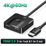 Switch HDMI 4K 144Hz 2 en 1 - Vignette | Cibertek